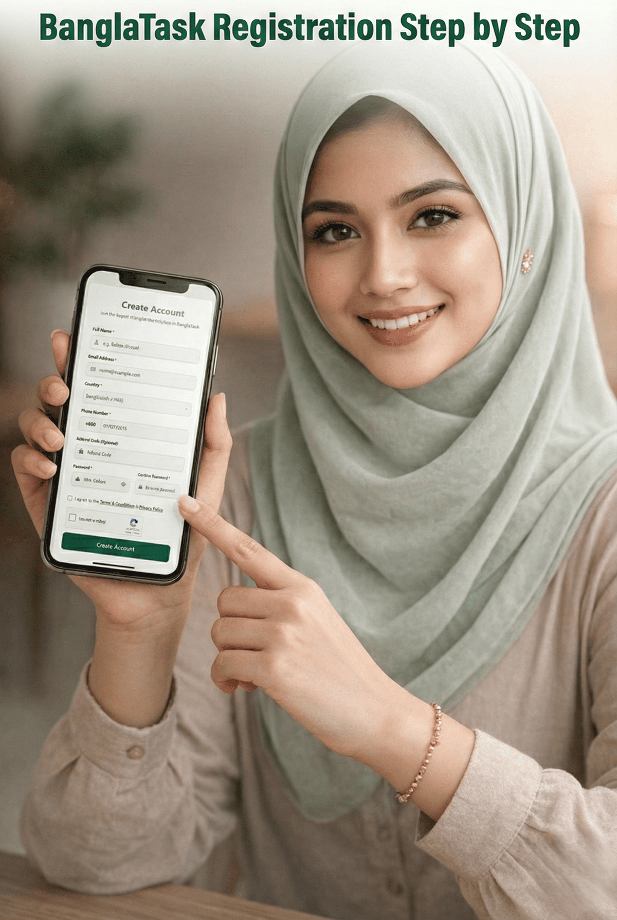 BanglaTask Registration Step by Step Guide