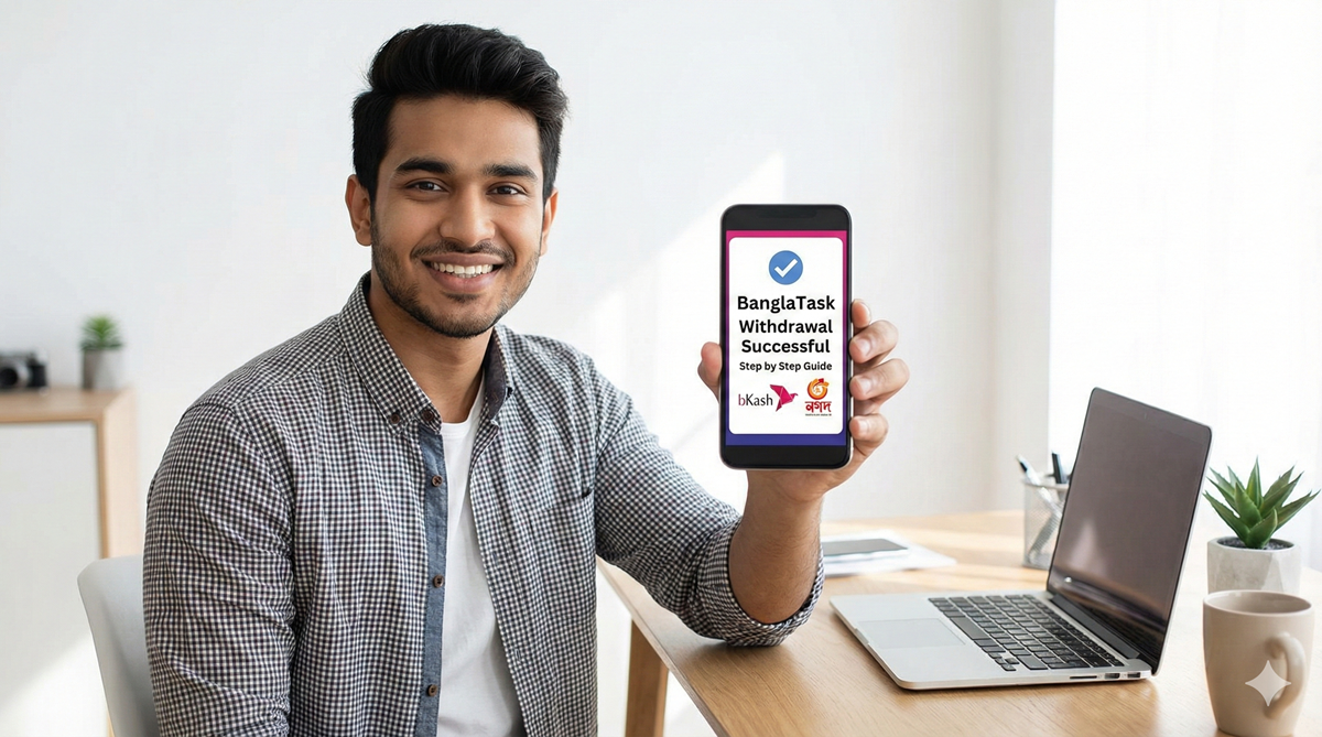 How to withdraw money from BanglaTask step by step