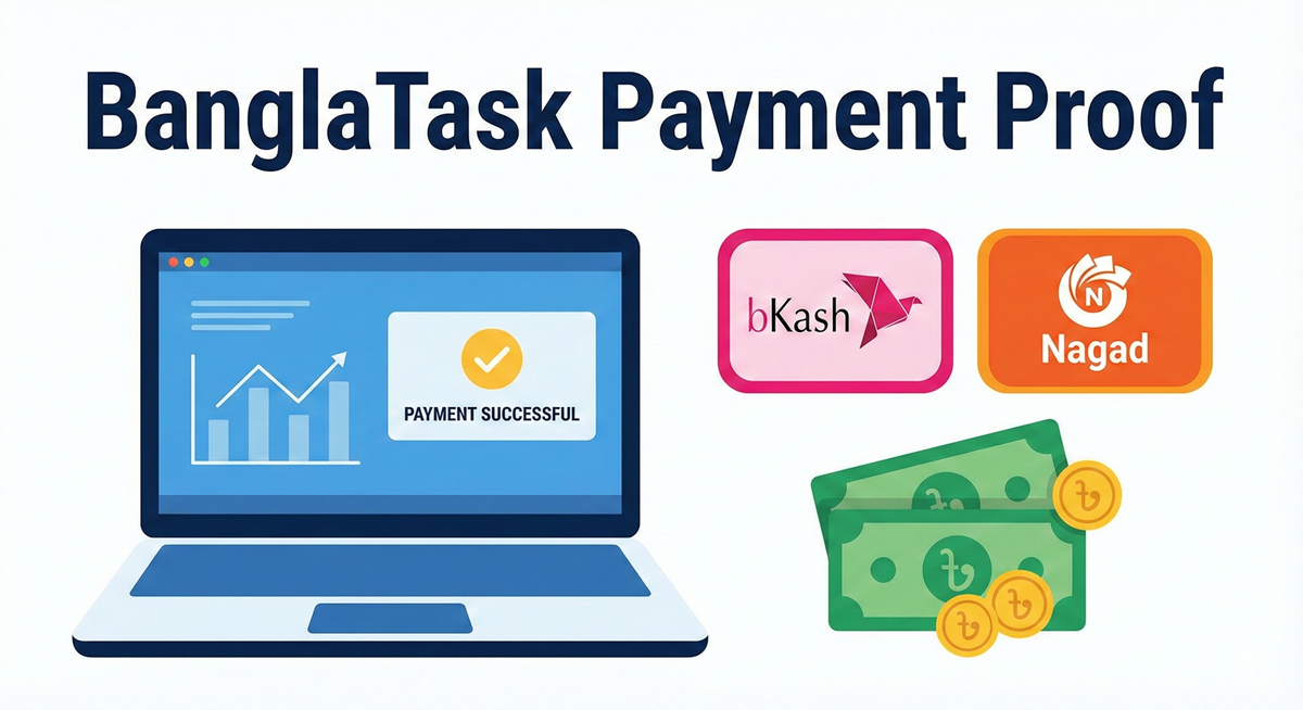 BanglaTask Payment Proof 2026 – Real Online Income in Bangladesh